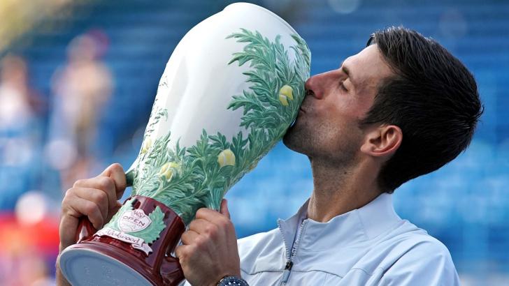 Serbian Tennis Player Novak Djokovic